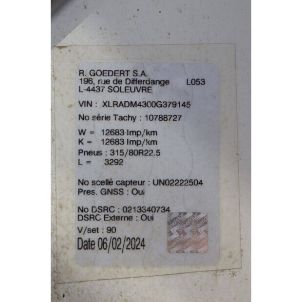 2022 DAF CF 530-46091355