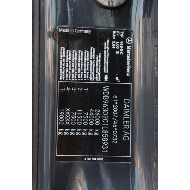 Mercedes-Benz Actros 963-46091416