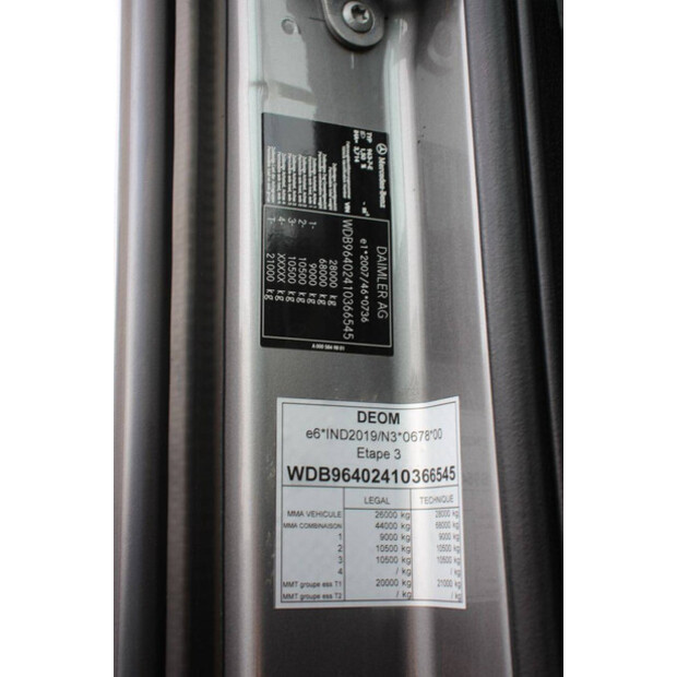 2019 مرسيدس بنز Arocs 2858-46091893