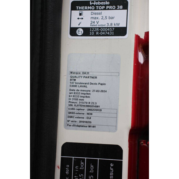 2020 DAF XF 106.530-46092247