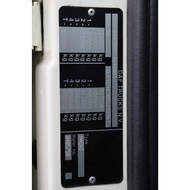 2019 DAF XF 480-46093580