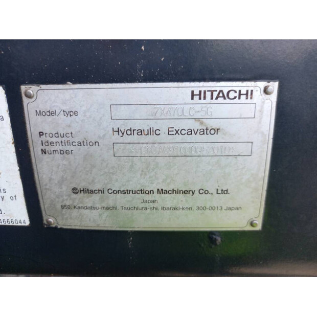2022 Hitachi ZX470-5G-46108851