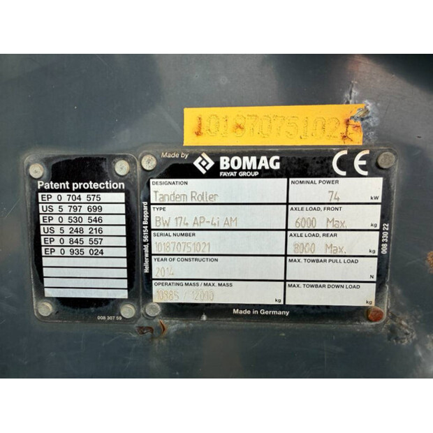 2014 بوماج BW174AP-46111657