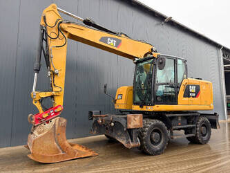 Image for WHEELED EXCAVATORS 2015 Caterpillar M318F