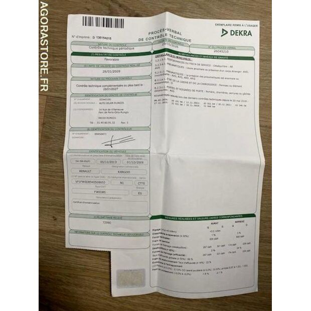 2008 Renault Kangoo-46125362