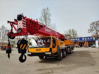 صورة ل كرينات محمولة على شاحنة 2018 ساني STC500