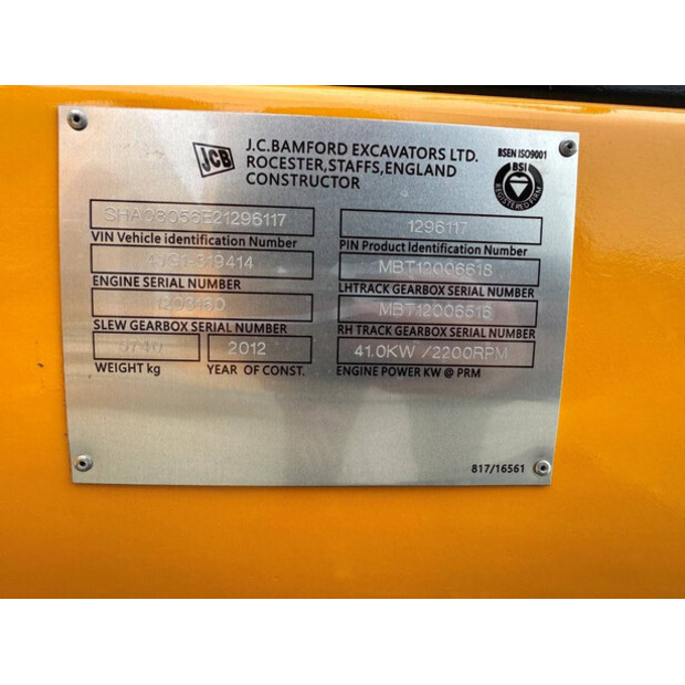 2012 جيه سي بي 8056-46130222