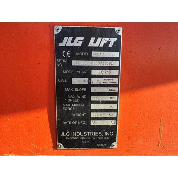 1998 JLG 600AJ-46131259