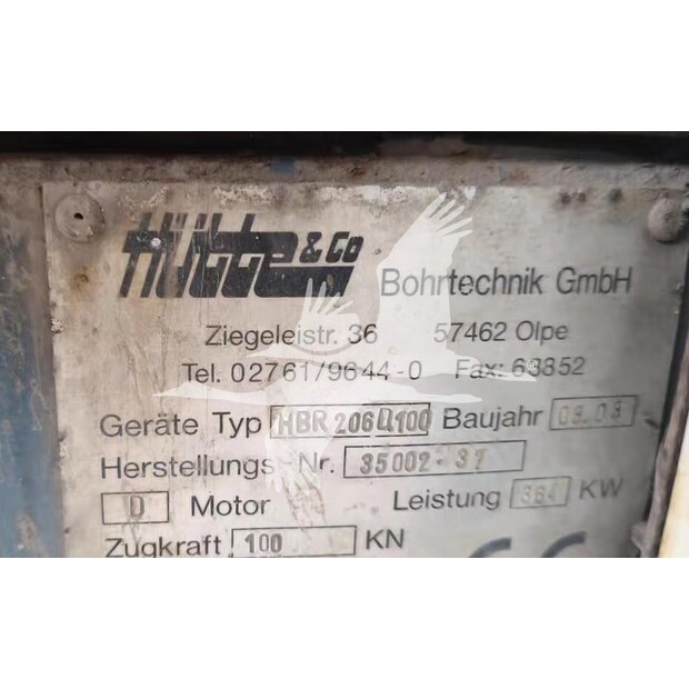 2008 HÜTTE BOHRTECHNIK HBR206D100Z-46143405