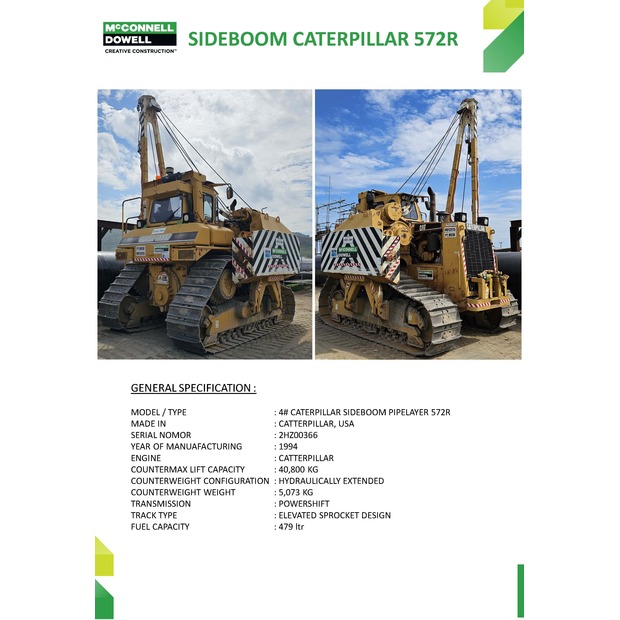 1998 Caterpillar 572R-46149280