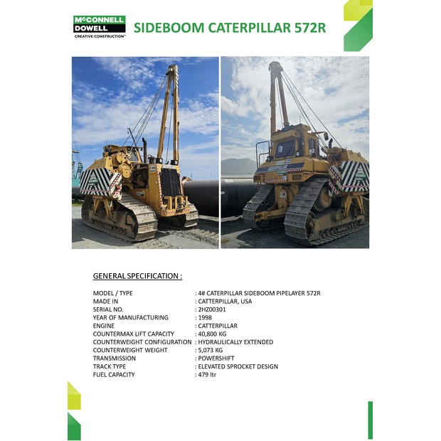 1998 Caterpillar 572R-46149281