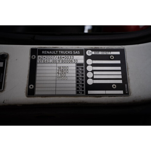 2014 Renault D18 250 + DHOLLANDIA-46150721