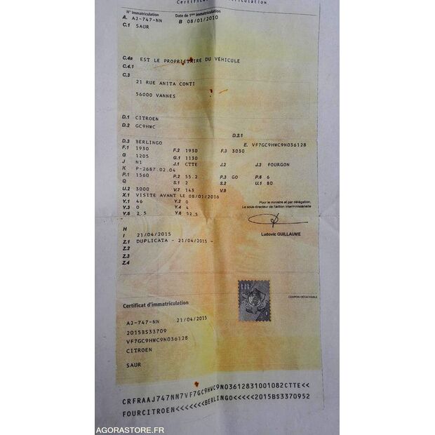 2010 سيتروين BERLINGO-46164769