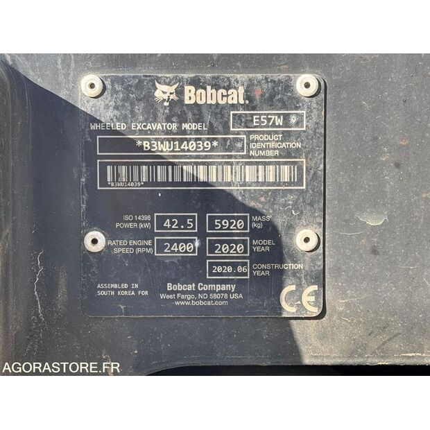 2020 BOBCAT E57W-46165860