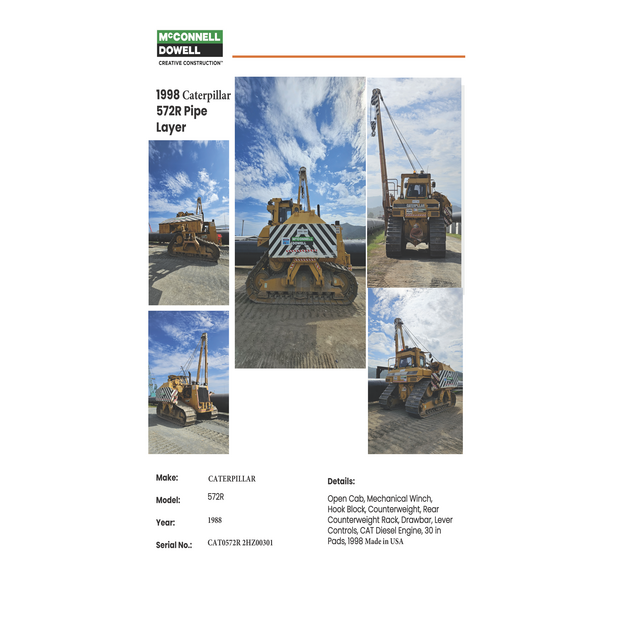 1998 Caterpillar 572R-46166499