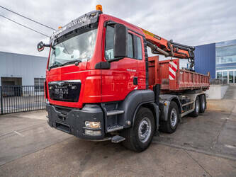 صورة ل شاحنات مع هوك 2009 مان TGS 35.400