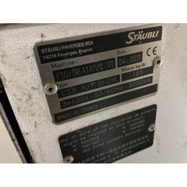 2011 Stäubli P 100 9TAB-3POS BTI30-46189871