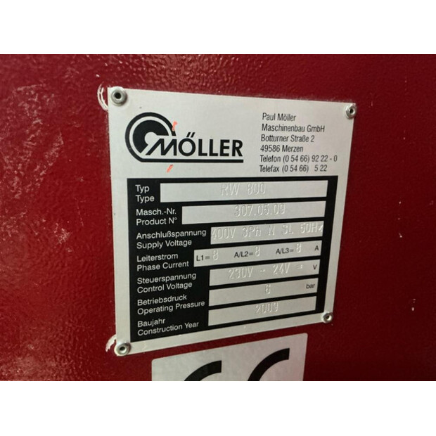 2009 Möller RW 800-46191750