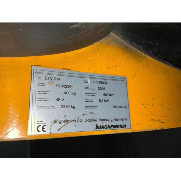 2006 Jungheinrich ETV214-46192142