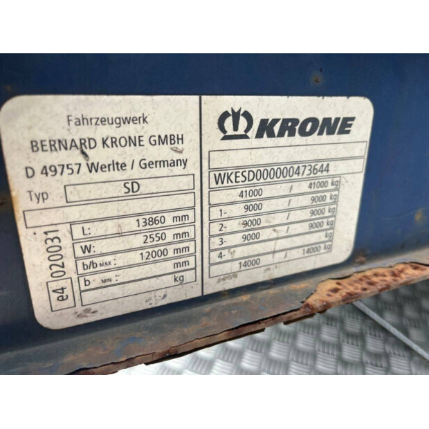 2008 Krone SD-46192238