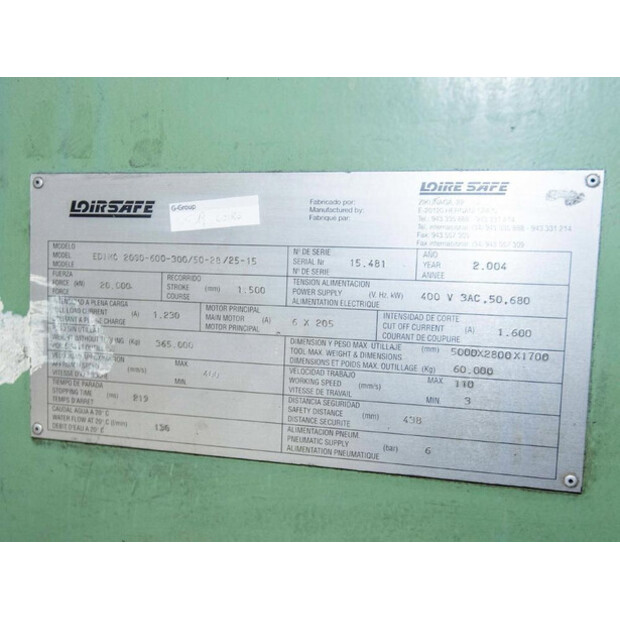 2004 LOIRE SAFE EDIMC 2000-46192467