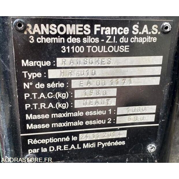 2014 Ransomes HR6010-46207937