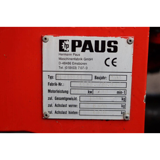 2000 Paus RL1252SL-46212531