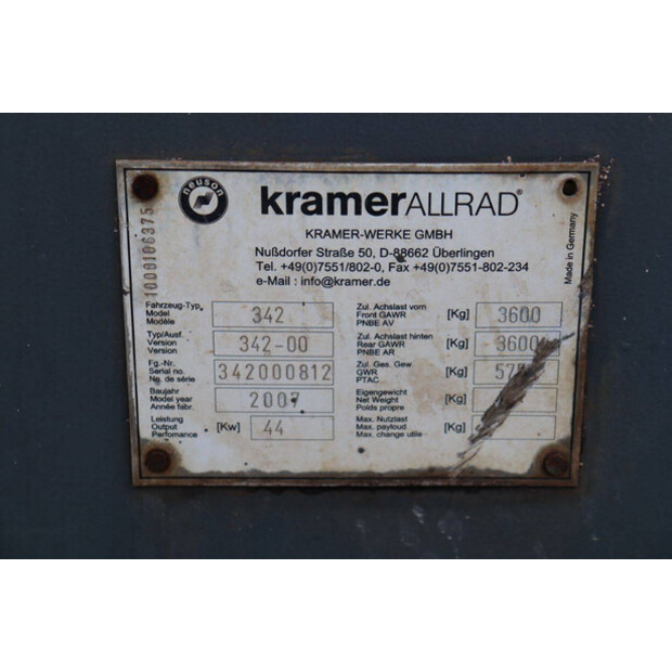 2007 KRAMER 342-46212732