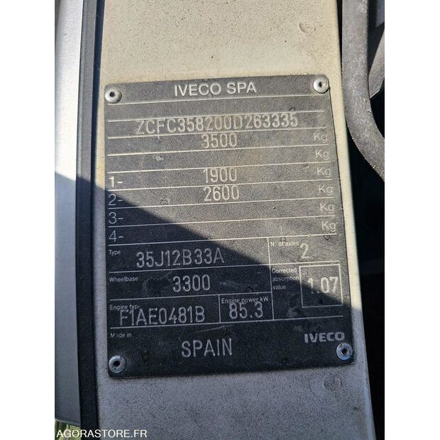 2005 Iveco 35C12-46227705