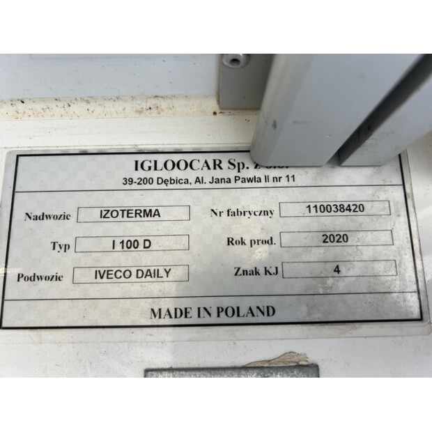 2020 Iveco DAILY 35-160-46262832