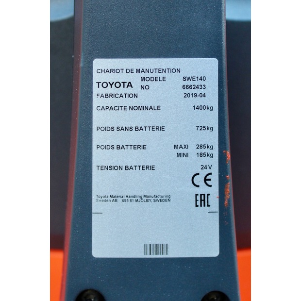 2019 BT SWE 140-46263027