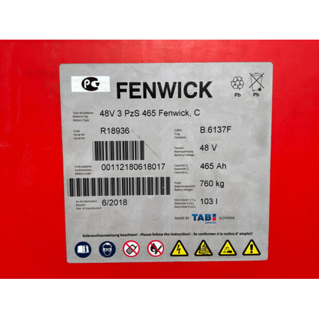 2018 Linde R12B-46263417