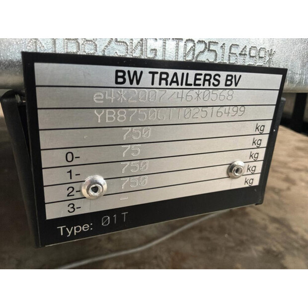 2025 BW Trailers 01T-46263692