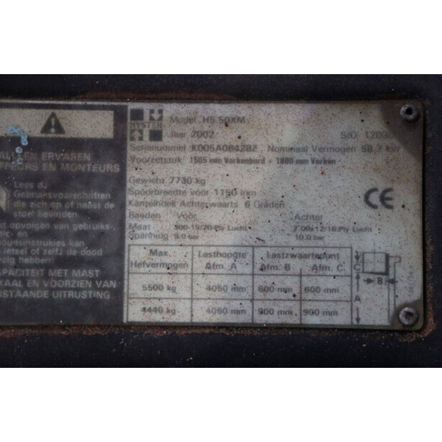 2002 هايستر H5.00XM-46264162