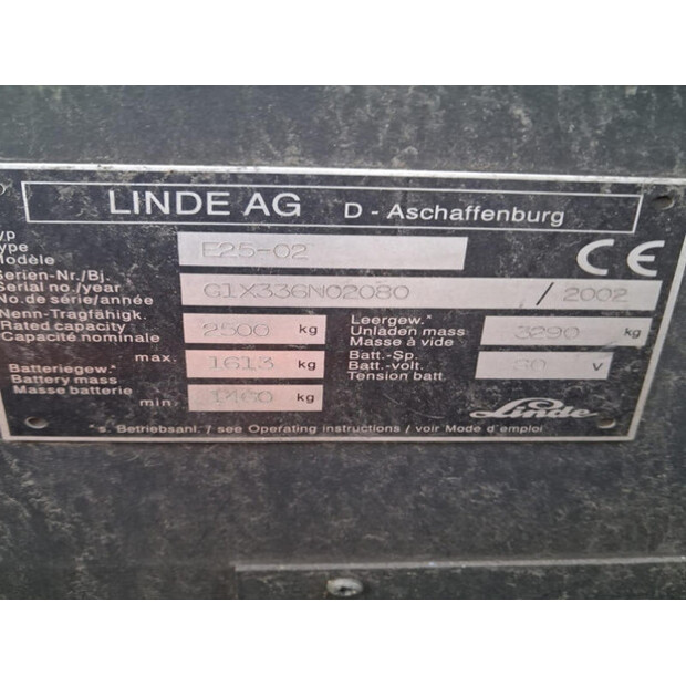 2002 Linde E25-02-46264595