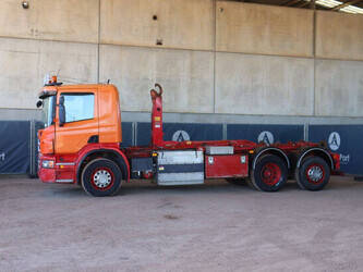 Image de Camion chargeur à crochet Scania P340