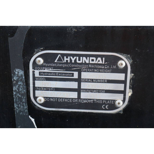 2011 هيونداي R60-7-46265040