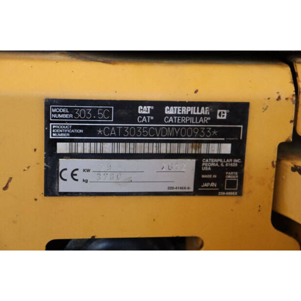 2012 Caterpillar 303.5C-46265083