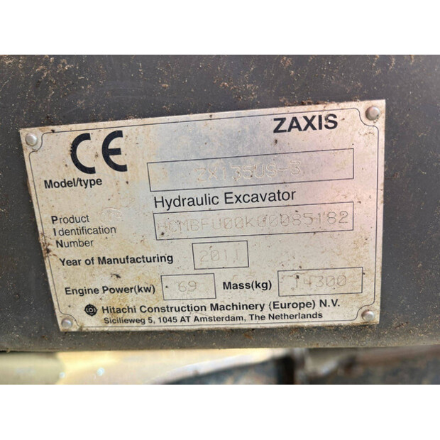 2011 Zaxis ZX135US-3-46266180