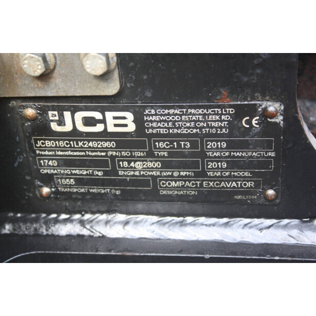 2019 JCB 16C-1-46266332
