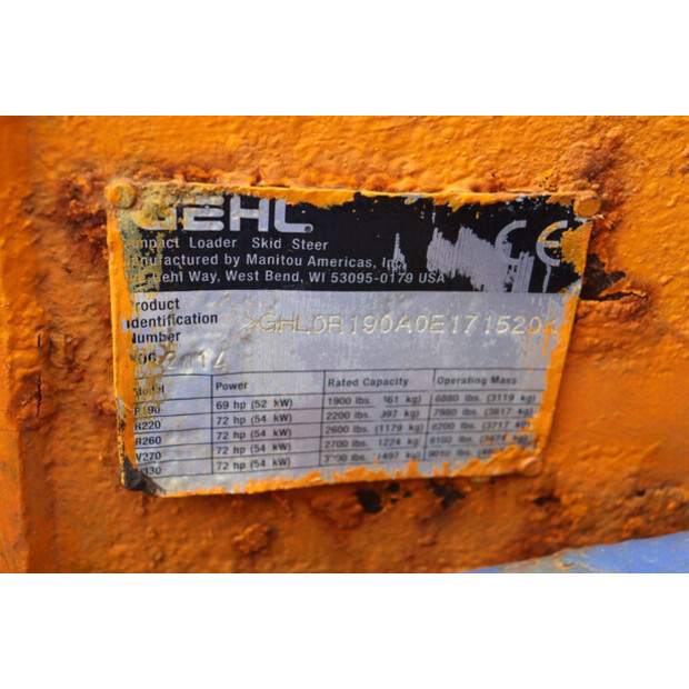 2014 Gehl R190-46268536