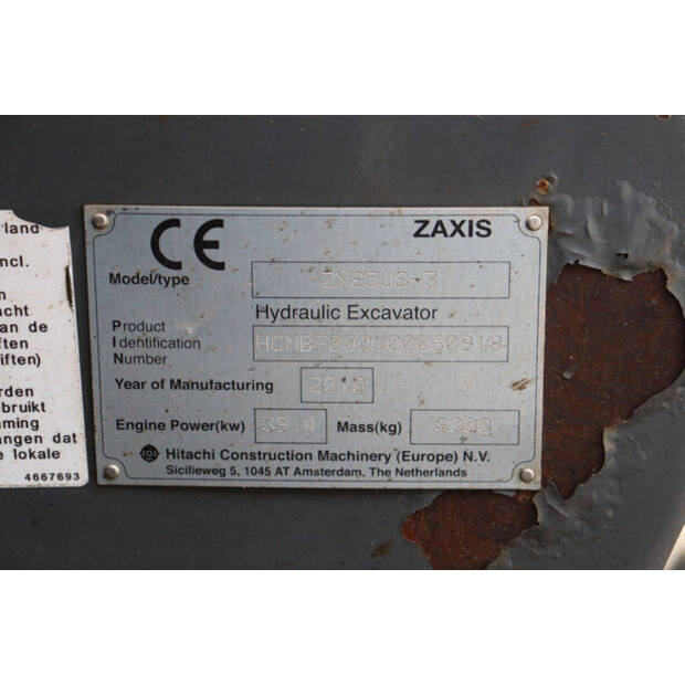 2010 Hitachi ZX85US-3-46268684