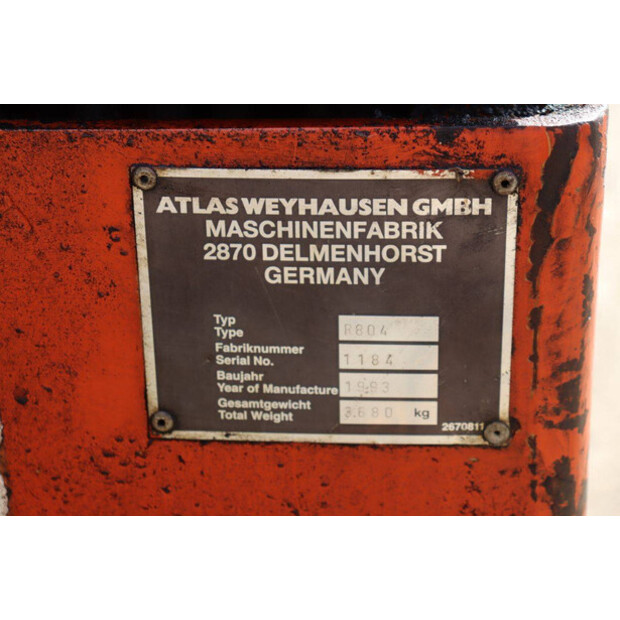 1993 Atlas R804-46268721