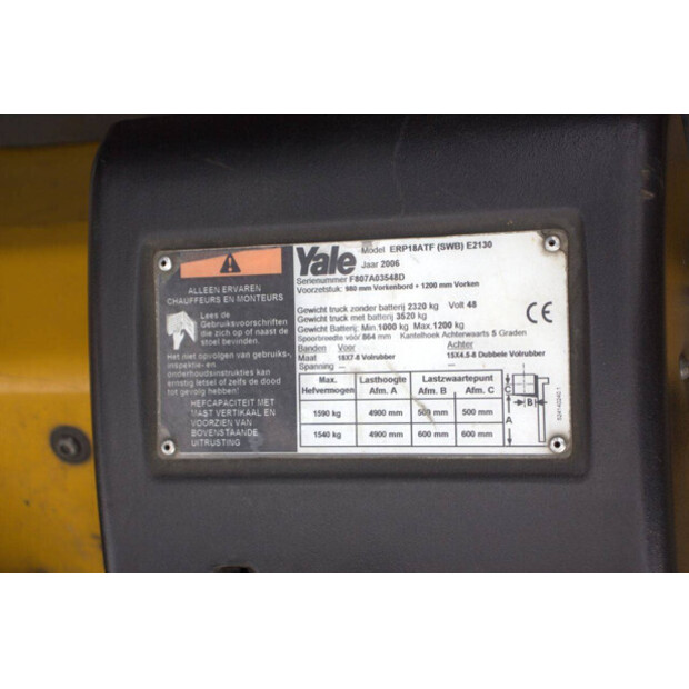 2006 Yale ERP18ATF E2130-46269806