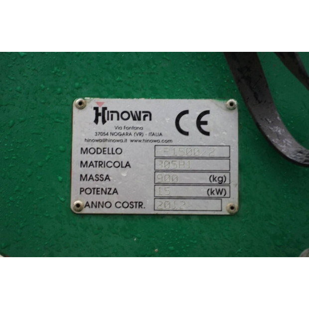 2012 Hinowa HP1500/2-46269841