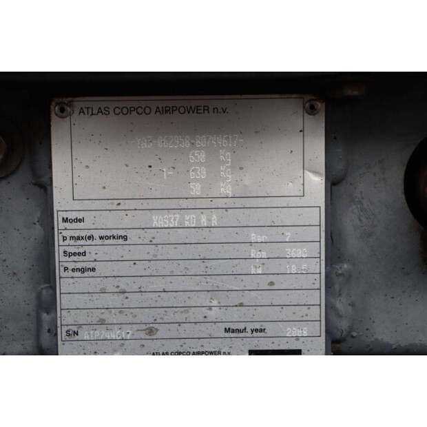 2008 Atlas-Copco XAS37 KD HA-46270042
