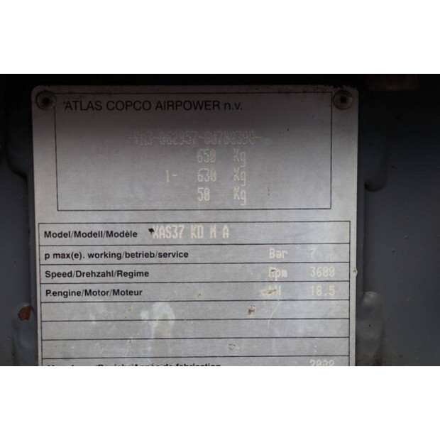 2008 Atlas-Copco XAS37 KD M A-46270061