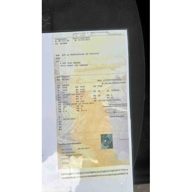 2011 Renault Kangoo-46287189