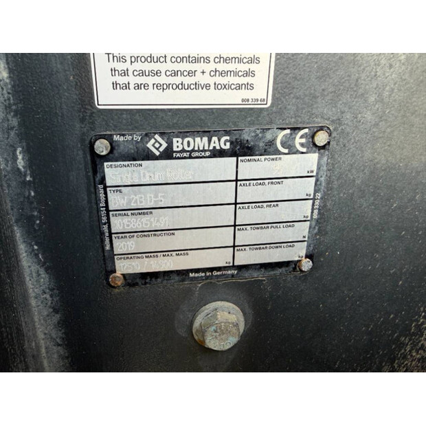 2019 BOMAG BW213D-5-46292361