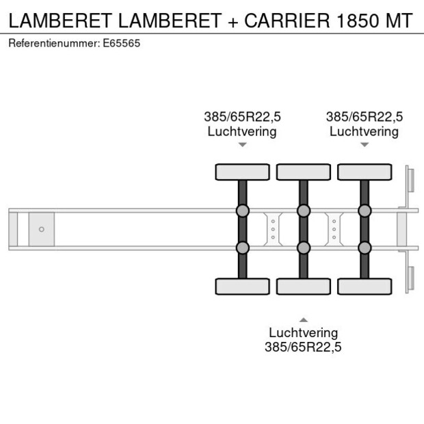 2008 Lamberet CARRIER 1850 MT-46294637